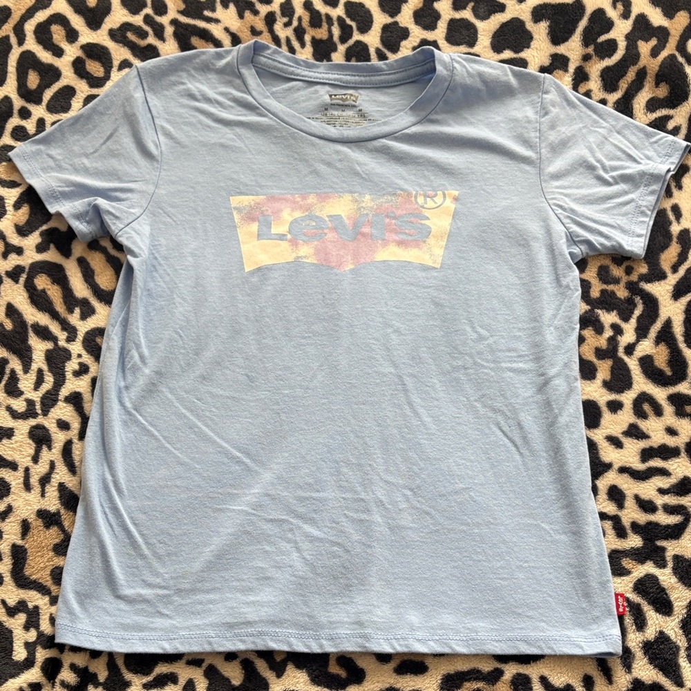 Levi's Sky Blue Logo Tee